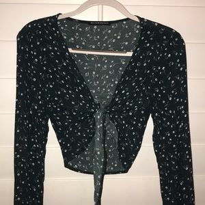 Brandy Melville tie up top
